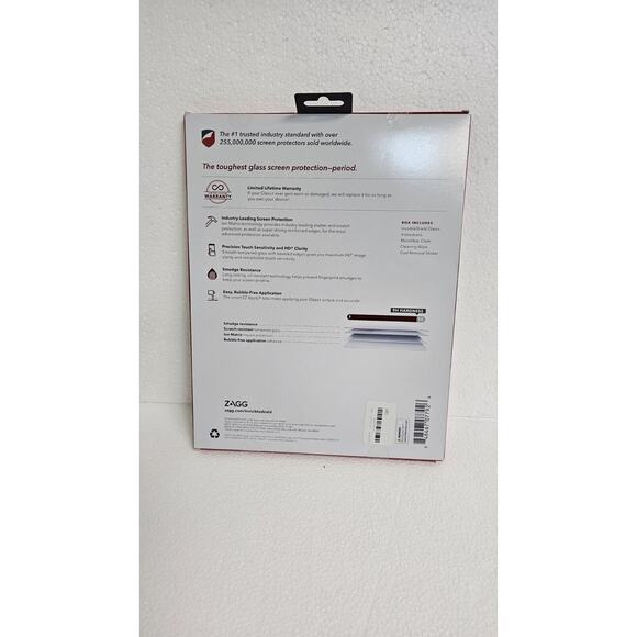 Zagg Invisible Shield Glass + Shield for iPad Pro 11" Gen. 1 & 2 Brand New - Picture 2 of 2